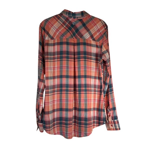 Kuhl Women's Spektra Plaid Top Popover  plaid size S - Picture 3 of 5